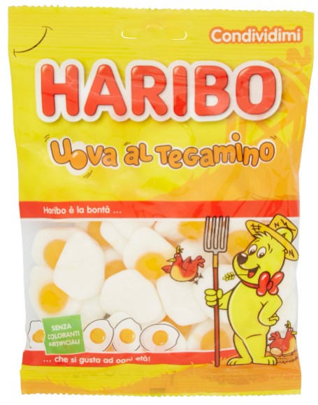 CARAMELLE HARIBO UOVA TEGAMINO GR.175             