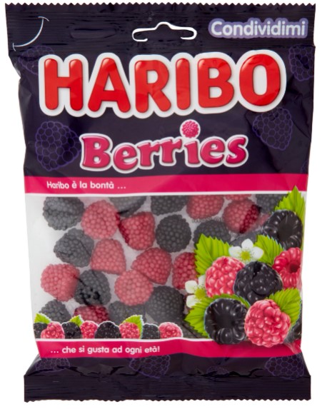 CARAMELLE HARIBO BERRIES GR.175                   