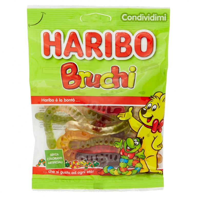 CARAMELLE HARIBO BRUCHI GR.175                    