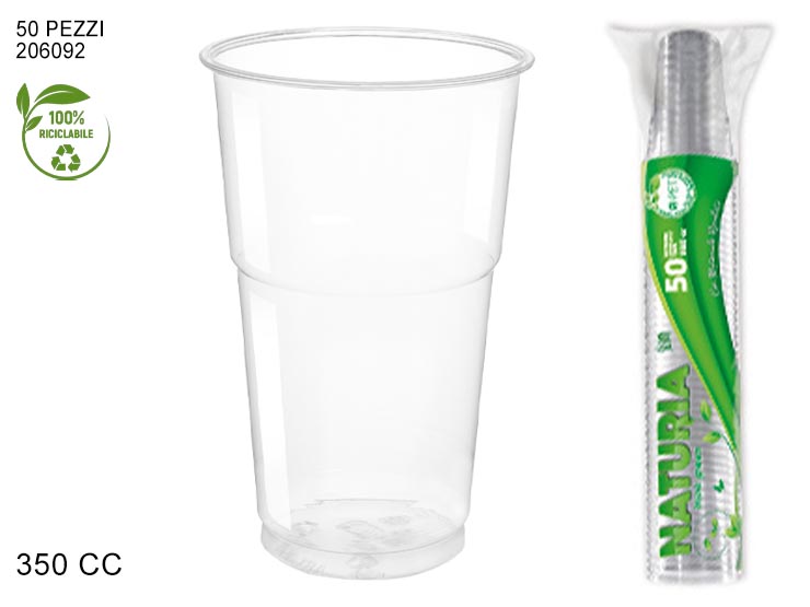BICCHIERI R-PET ARISTEA TACCA 0,3 CC 400 PZ.50
