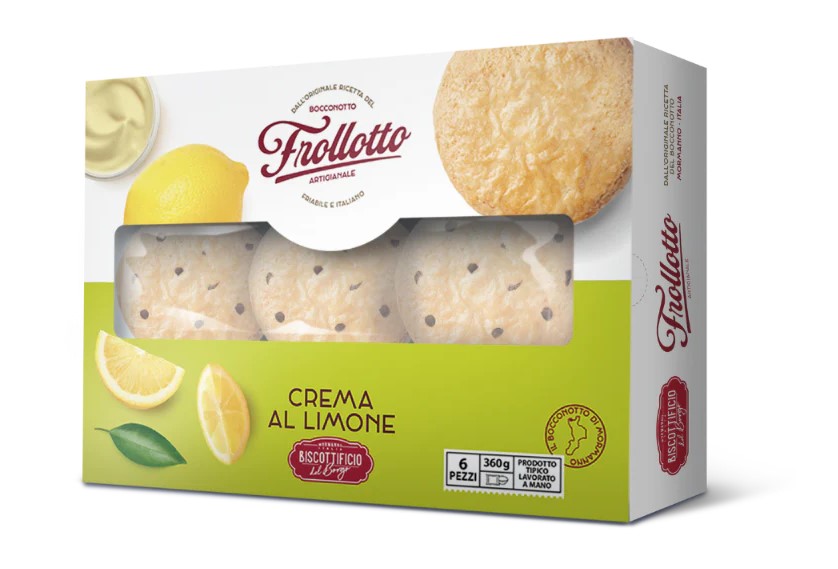 FROLLOTTO CREMA LIMONE CONFEZIONE DA 6 PEZZI 330 G