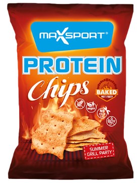 CHIPS MAX SPORT PROTEIN GRILL PARTY GR45          