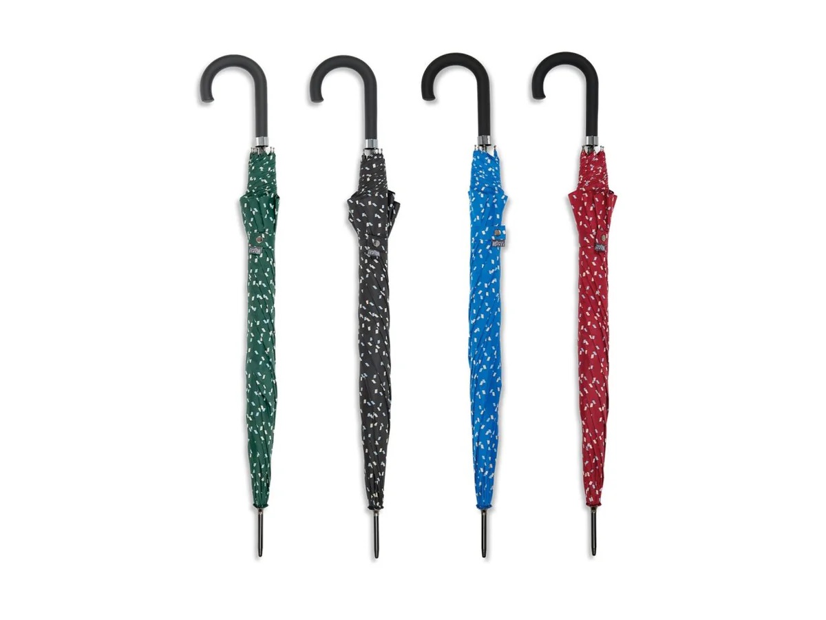 OMBRELLO AUTOMATICO ASTE FIBRA TESSUTO PONGEE     