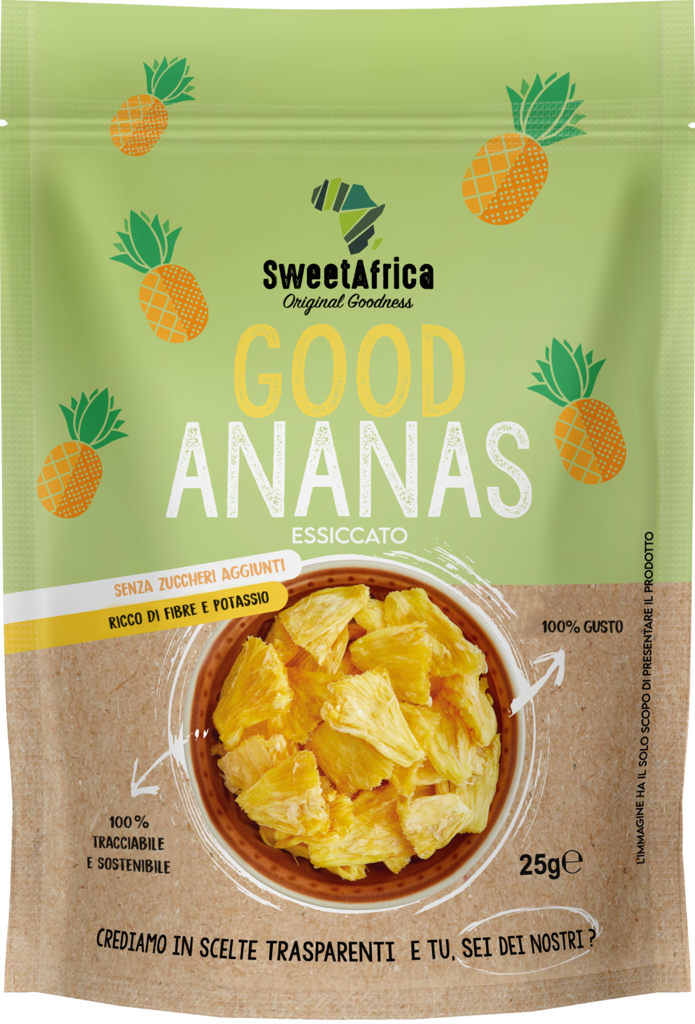 SWEET AFRICA ANANAS ESSICCATO GR.25