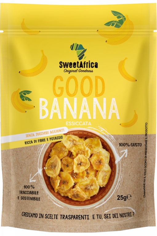 SWEET AFRICA BANANA ESSICCATA GR.25