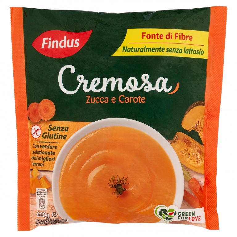 CREMOSE ZUCCA CAROTE FINDUS G600                  