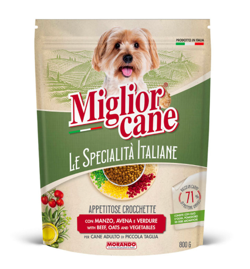 MORANDO CANE SPEC.ITALIANE CROCC.MANZO AVENA 800GR