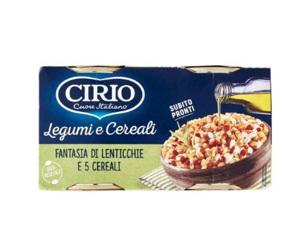 LEG.& CER.5 CEREALI CIRIO LATT.GR.200X2           