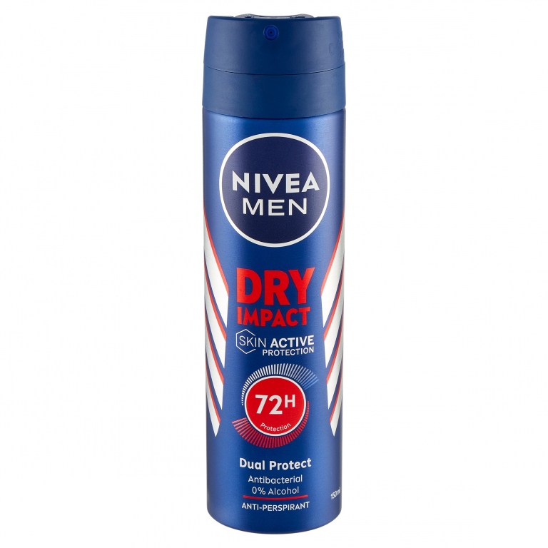 DEO NIVEA SPRAY MEN DRY IMPACT ML.150