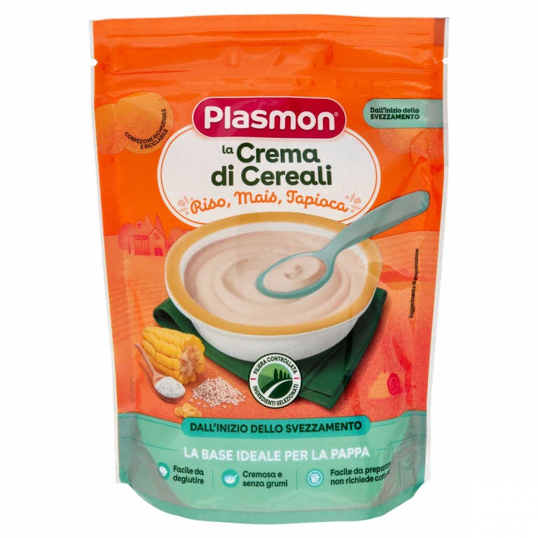 CREMA CEREALI RISO MAIS TAPIOCA PLASMON GR.200    
