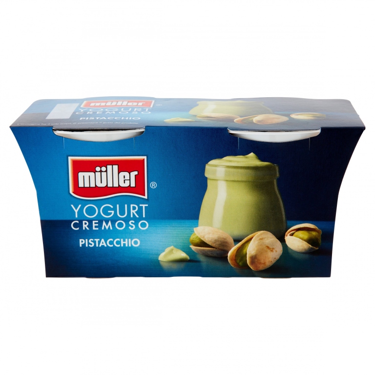 MULLER YOGURT CREMOSO PISTACCHIO 2 X 125 G