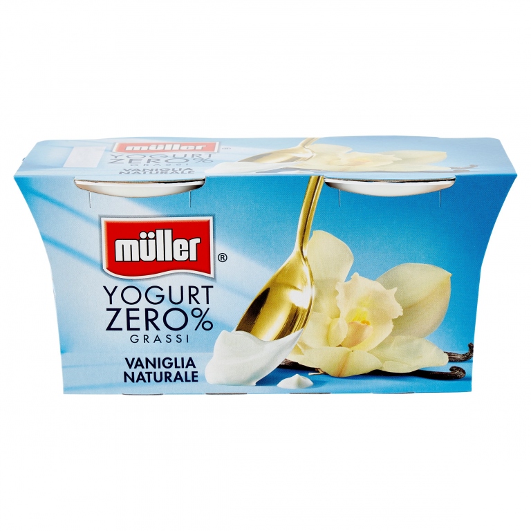 YOGURT MULLER 0% VANIGLIA GR.125X2