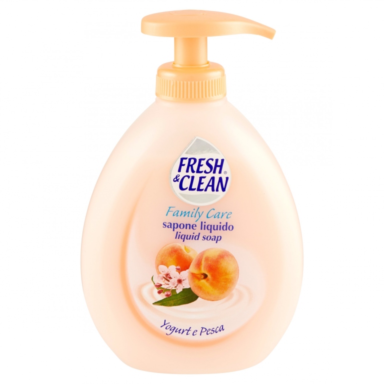 FRESH & CLEAN FAMILY CARE SAPONE LIQUIDO YOGURT E PESCAML.300