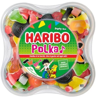 CARAMELLE HARIBO POLKA MIX GR.500                 