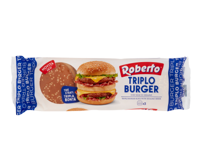 ROBERTO 3 PANINI TRIPLO BURGER GR.240