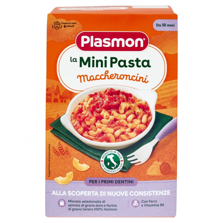 PASTINA PLASMON N.13 MACCHERONCINI GR.300         