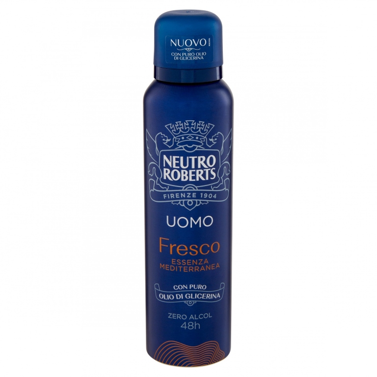 DEO ROBERTS SPRAY UOMO ASCIUTTO MEDITERRANEO ML150