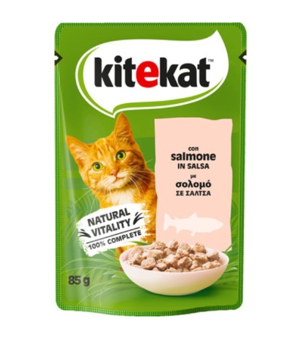KITEKAT SALMONE IN SALSA GR.85