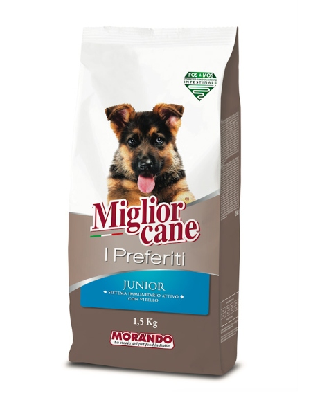 MORANDO CANE SECCO PREF.KG.1,5 JUNIOR VITELLO