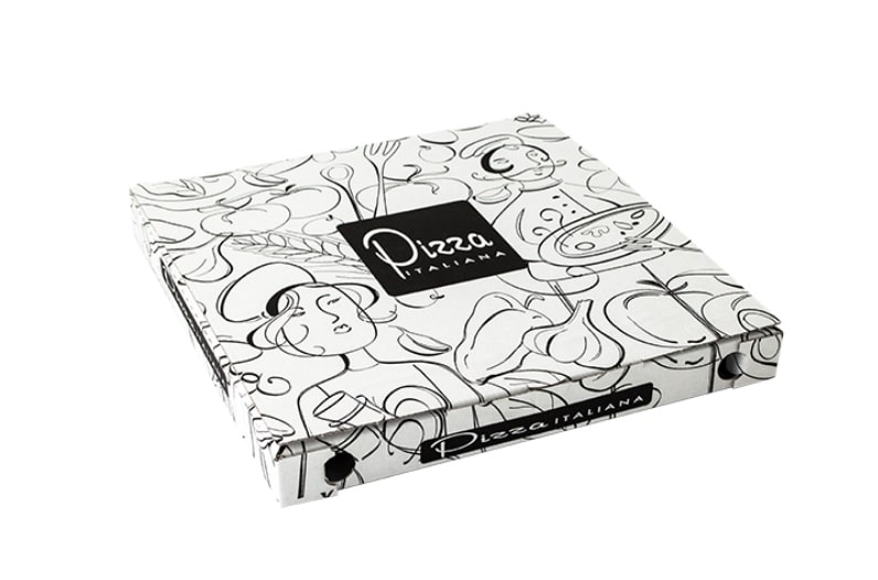 CONTENITORE PIZZA 24X24 PZ.100