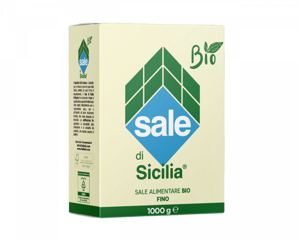 SALE DI SICILIA SALE BIO ALIMENTARE FINO 1000 G