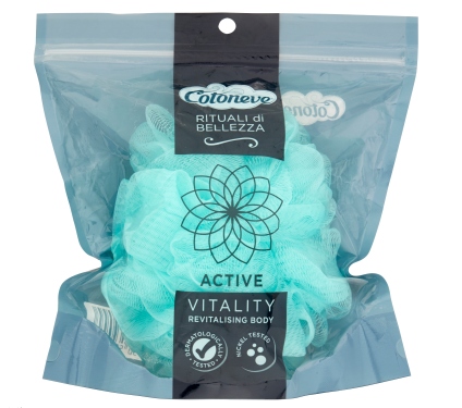SPUGNA CORPO RETE COTONEVE ACT VITALITY