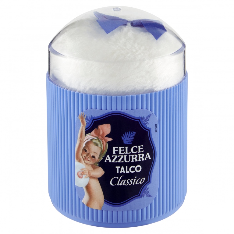 FELCE AZZURRA TALCO BARAT.+ PIUMINO