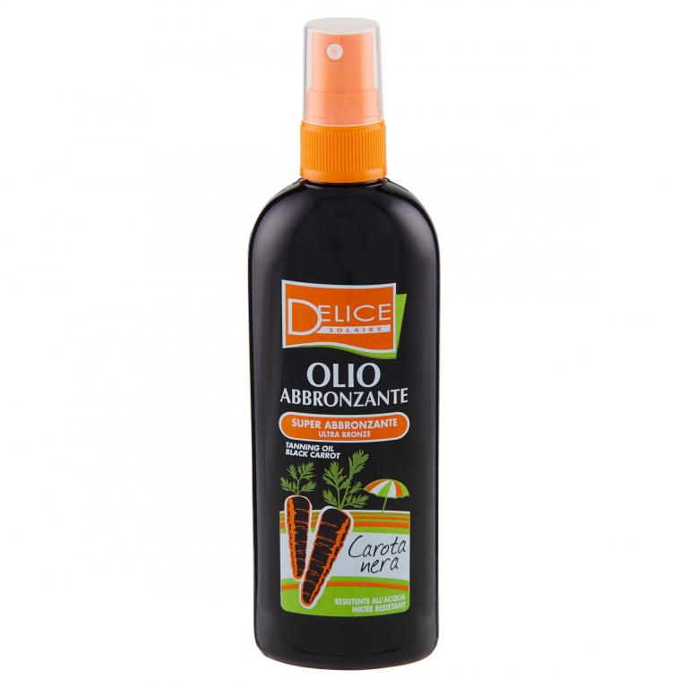 DELICE OLIO SOLARE SPRAY CAROTA NERA ML 150