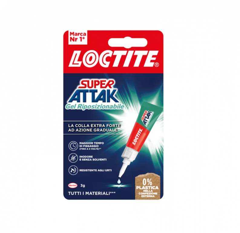 SUPER ATTAK GEL GR.3 RIPOSIZIONABILE