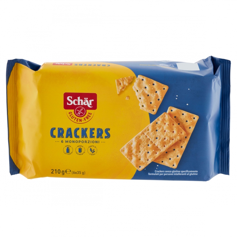CRACKERS SCHAR GR.210 S/GLUTINE