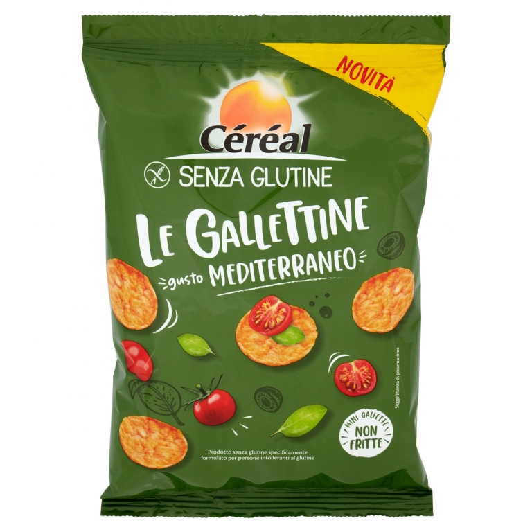 GALLETTE CEREAL SENZA GLUTINE MEDITERRANEO GR.70
