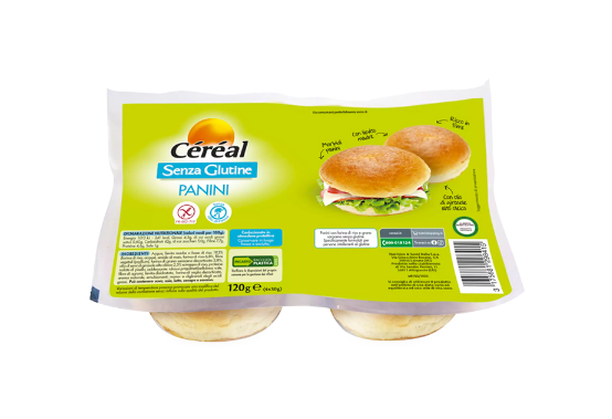 PANINI CEREAL SENZA GLUTINE GR.120