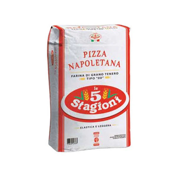 FARINA 5 STAGIONI OO PIZZA NAP.KG25 ROSSA