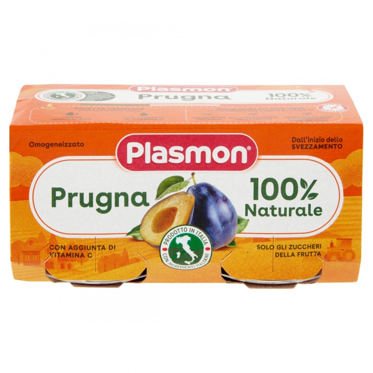 OMO PLASMON PRUGNA GR.80X2                        