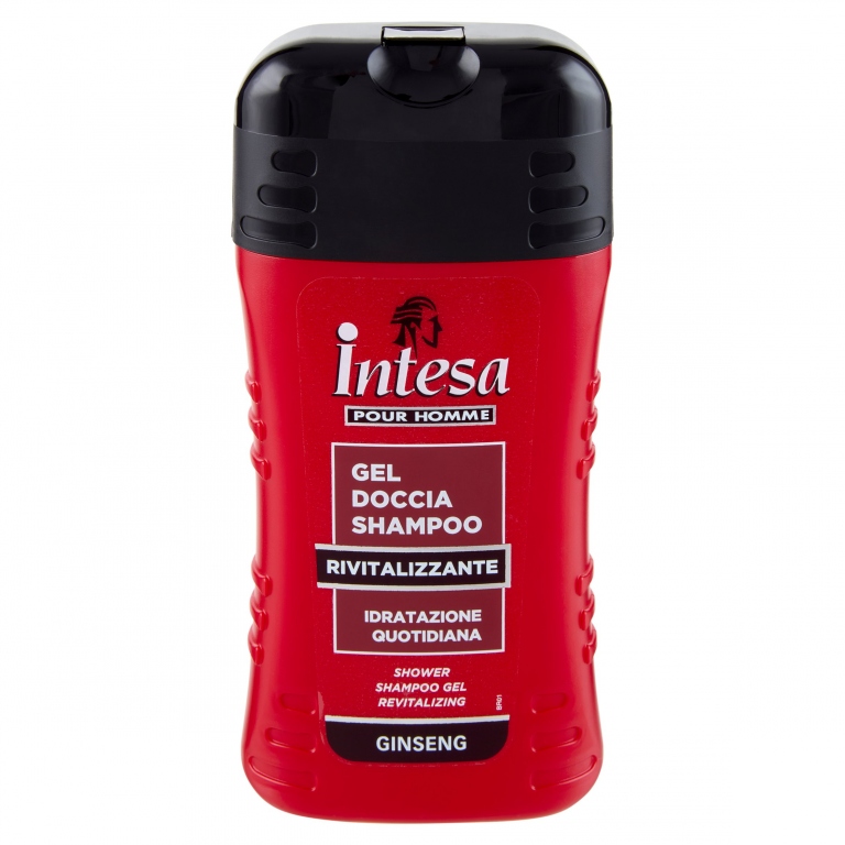 DOCCIA SHAMPOO GEL INTESA P.HOMME GINSENG ML250