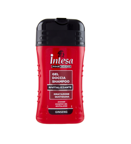 DOCCIA SHAMPOO GEL INTESA P.HOMME GINSENG ML250