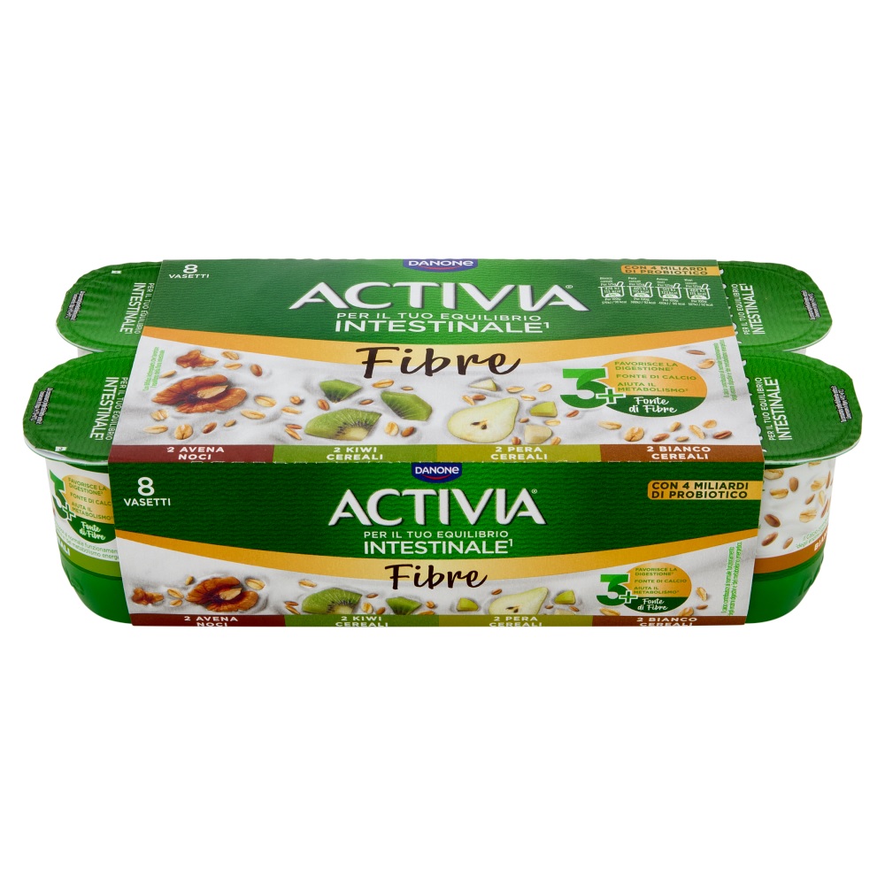 ACTIVIA FRUTTA E FIBRE GR.125X8