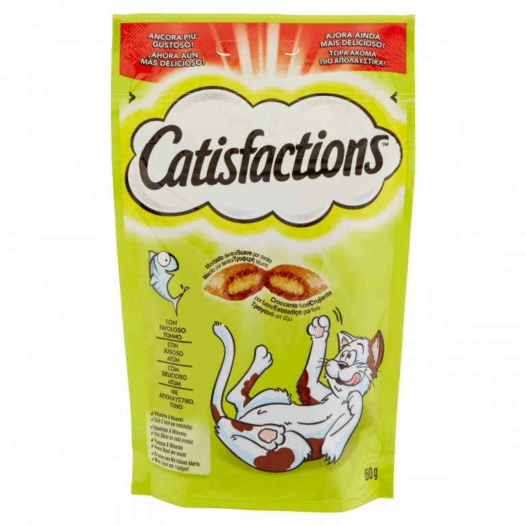 CATISFACTIONS CON TONNO 60 G