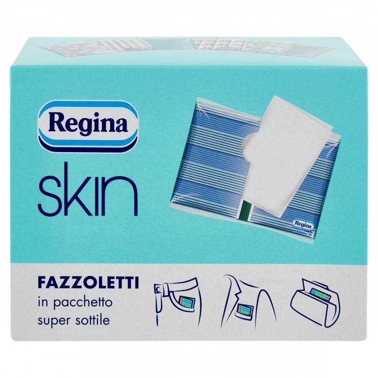 FAZZOLETTI REGINA TASCABILI SKIN PZ 10 X6