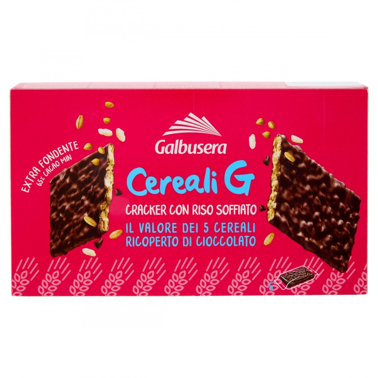 CRACKERS GALBUSERA CEREALI G RIC.FONDENTE GR.150  