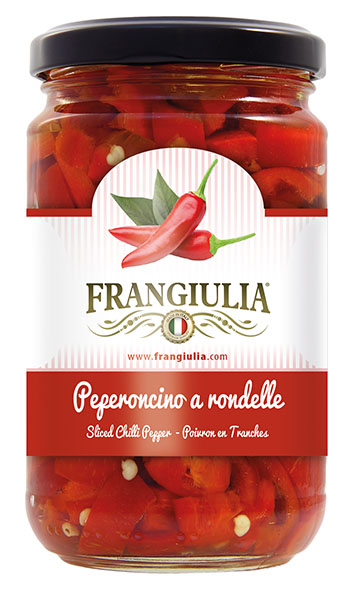 PEPERONCINI FRANGIULIA OLIO TAGLIATI KG.3,1