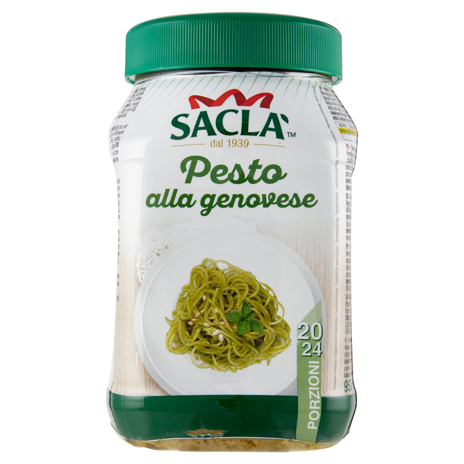 PESTO ALLA GENOVESE SACLA'GR.950