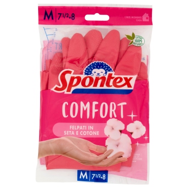 GUANTI CONFORT SPONTEX TAGLIA MEDIA