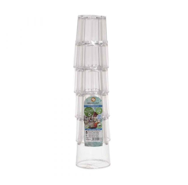 BICCHIERI GRANITY SAN TRASPARENTE 400 CC PZ5      