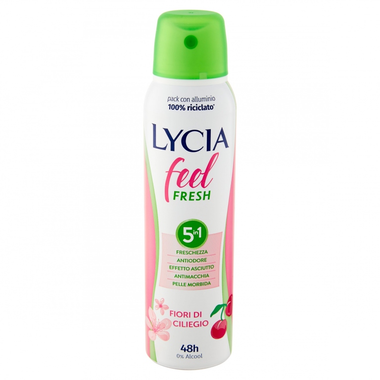 DEO LYCIA SPRAY ML.150 FEEL FRESH FIORI
