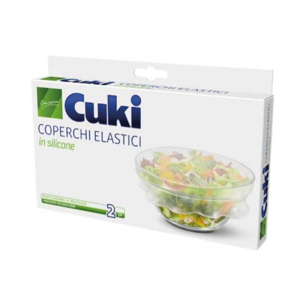 COPERCHI ELASTICI CUKI IN SILICONE CM 5/8/11