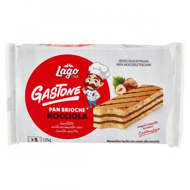 PAN BRIOCHE NOCCIOLA LAGO GR.135                  