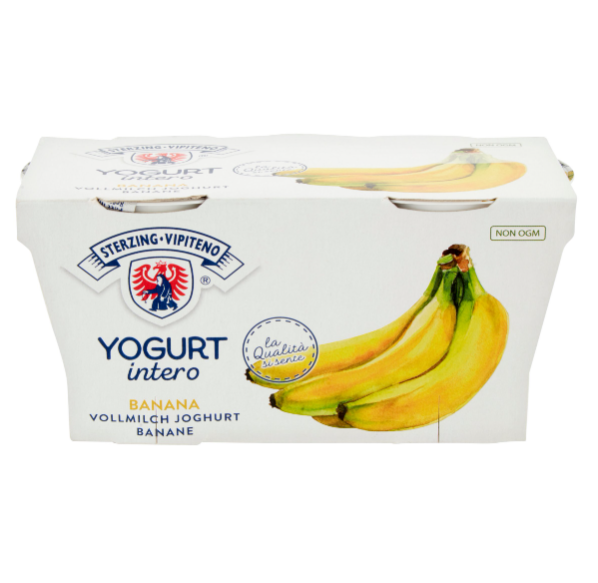 YOGURT VIPITENO BANANA GR.125X2