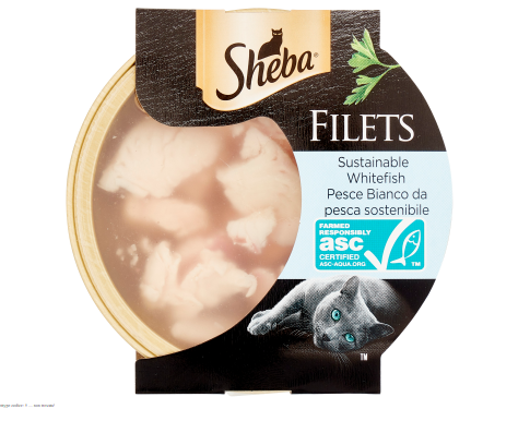 SHEBA FILETS PESCE BIANCO GR.60 VASCHETTA         