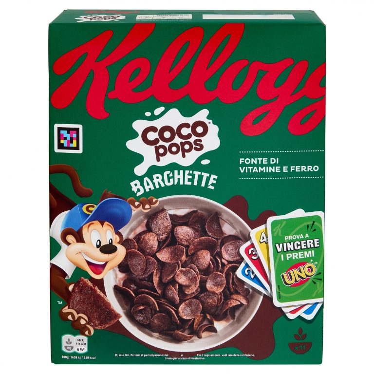 KELLOGG'S COCOPOPS BARCHETTE 330 G